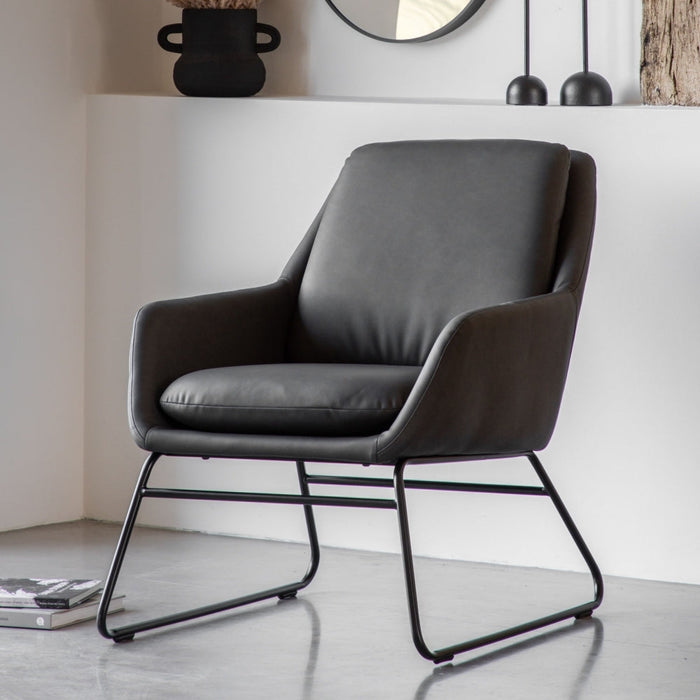 Funton Charcoal Chair
