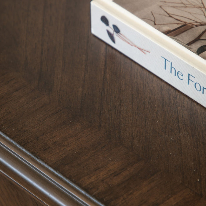 Madison Dark Coffee Wooden Sideboard - 2 Doors