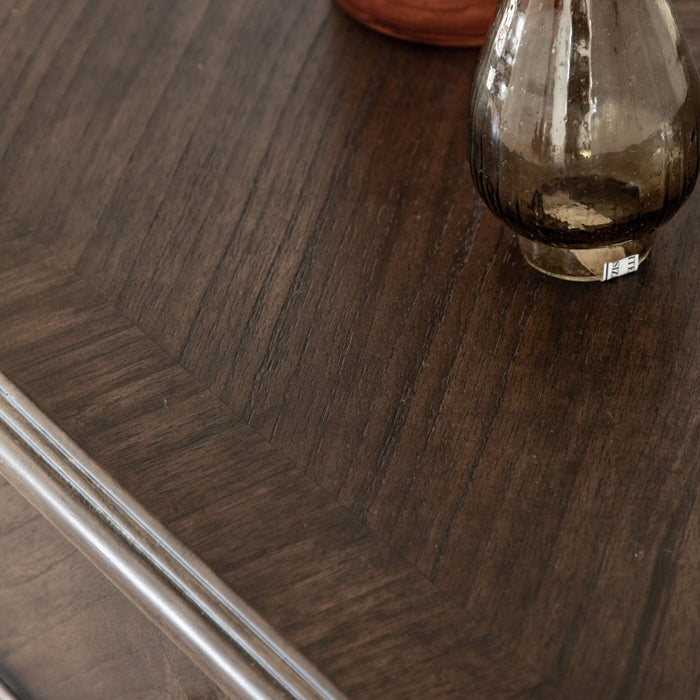 Madison Dark Coffee Wooden Sideboard - 3 Door 3 Drawer