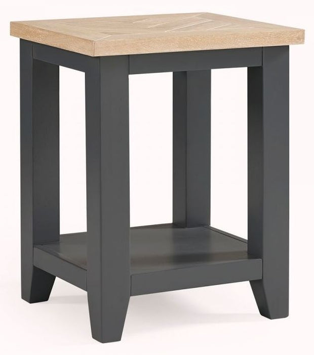 Bordeaux Dark Grey Lamp Table