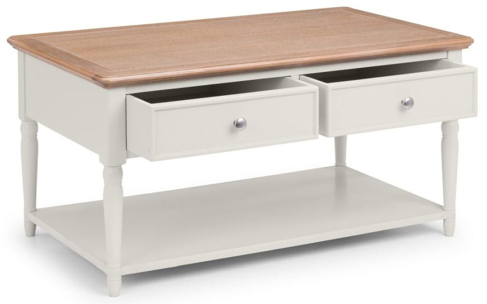 Provence Grey Lacquer Coffee Table