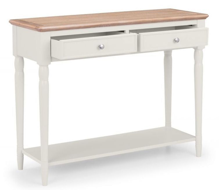 Provence Grey Lacquer Console Table