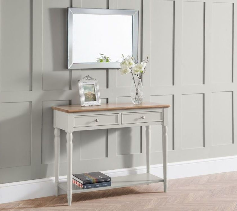Provence Grey Lacquer Console Table
