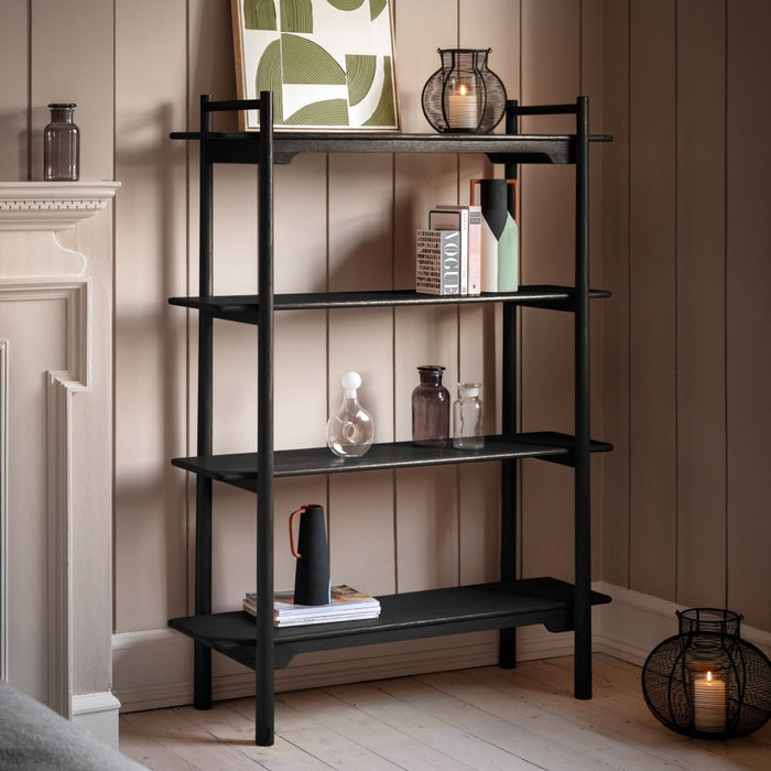 Wycombe Nordic Style Black Open Display