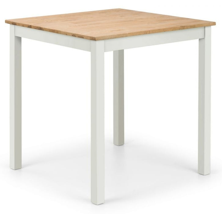 Coxmoor Ivory Painted 2 Seater Dining Set with 2 Chairs