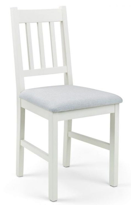 Coxmoor Ivory Painted 4 Seater Dining Set with Bench and 2 Chairs