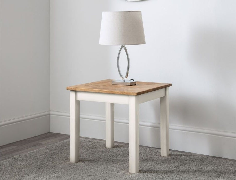 Coxmoor Ivory Lacquer Lamp Table