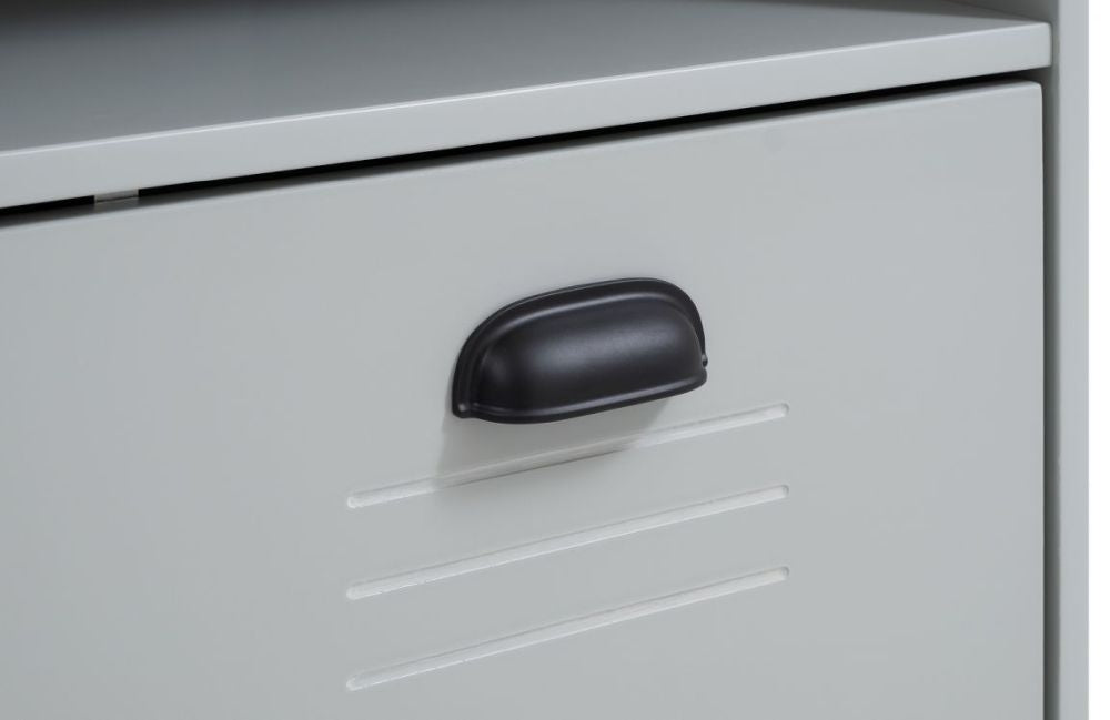 Lakers Grey 1 Door Locker Desk