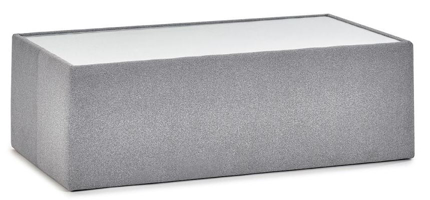 Rohe Platinum Wool Effect Coffee Table