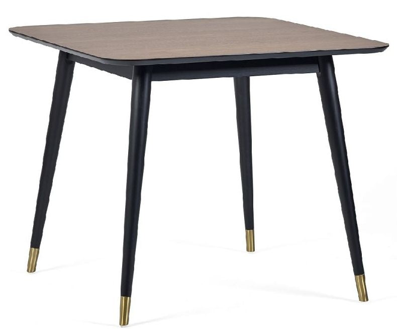 Findlay Square 4-6 Dining Table Set with 4 Delaunay Blue Chairs
