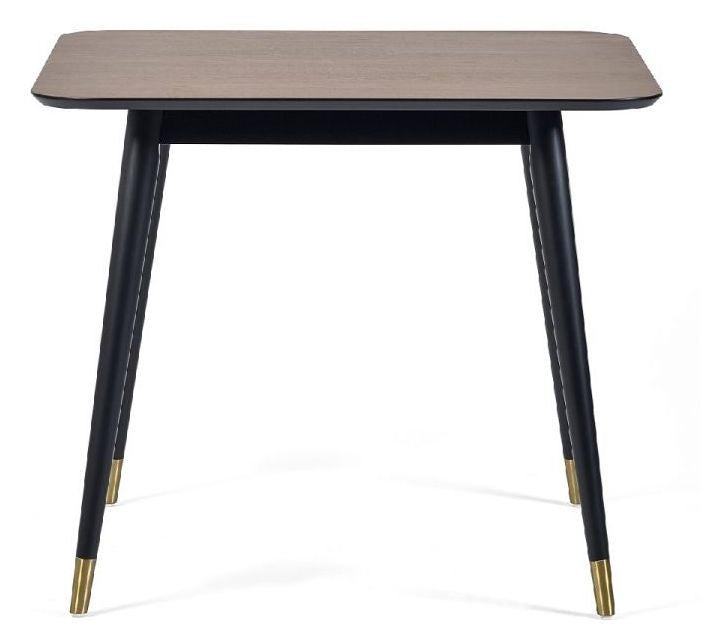 Findlay Square 4 Seater Dining Set with 4 Hadid Grey Chairs