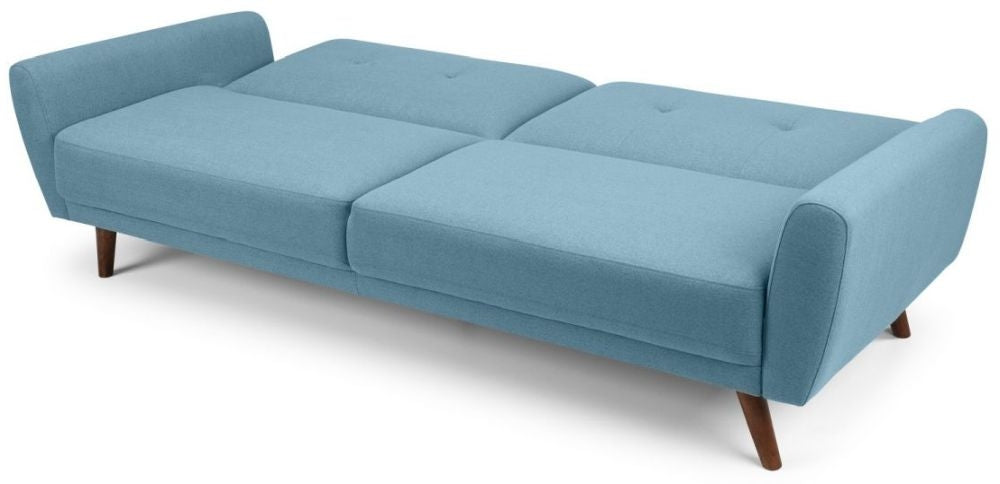 Monza Blue Fabric Sofabed