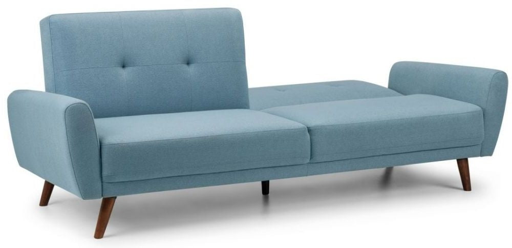 Monza Blue Fabric Sofabed