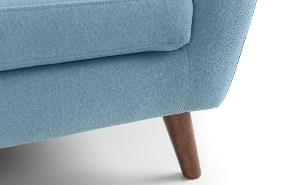 Monza Blue Fabric Sofabed