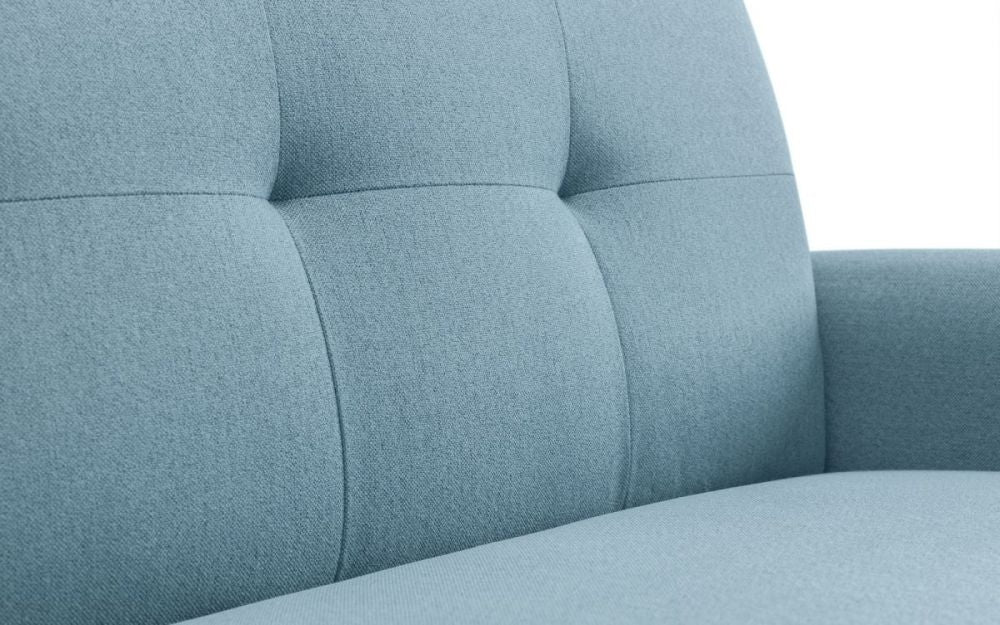 Monza Blue Fabric Sofabed