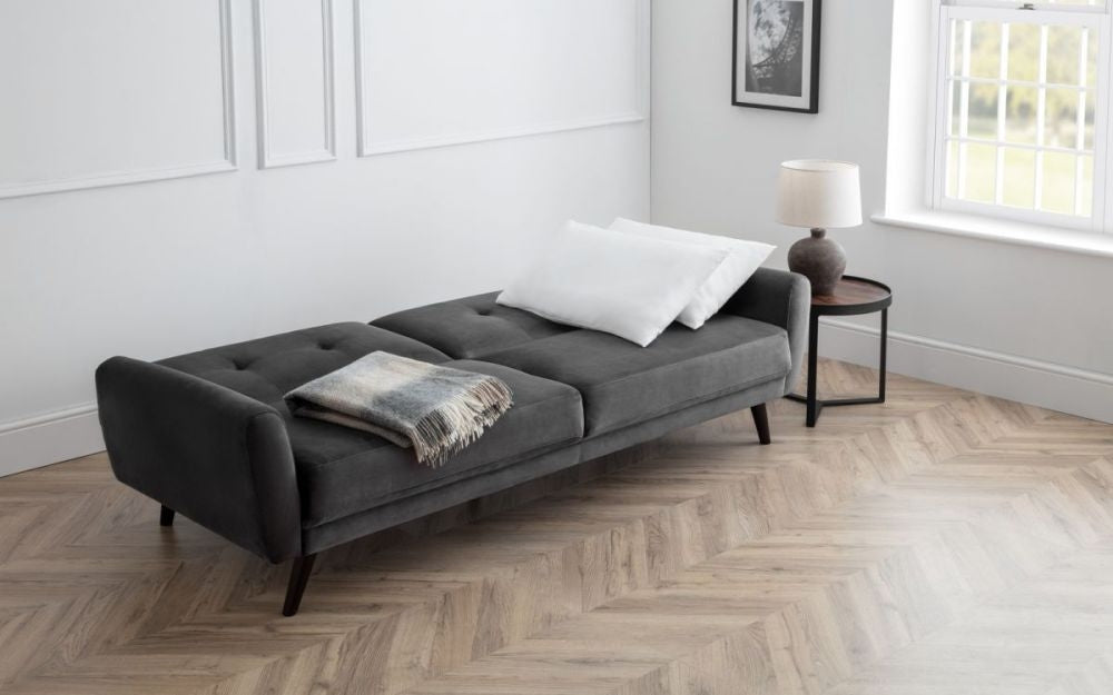 Monza Grey Fabric Sofabed