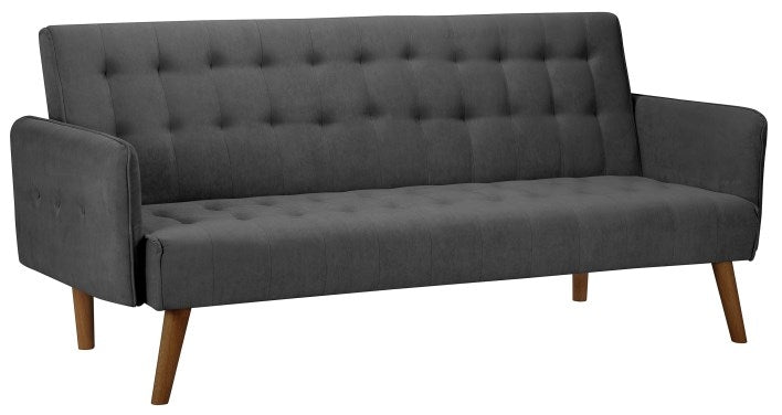 Hudson Charcoal Fabric Sofa Bed