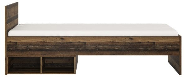 Brooklyn Single Bed 90cm in Walnut
