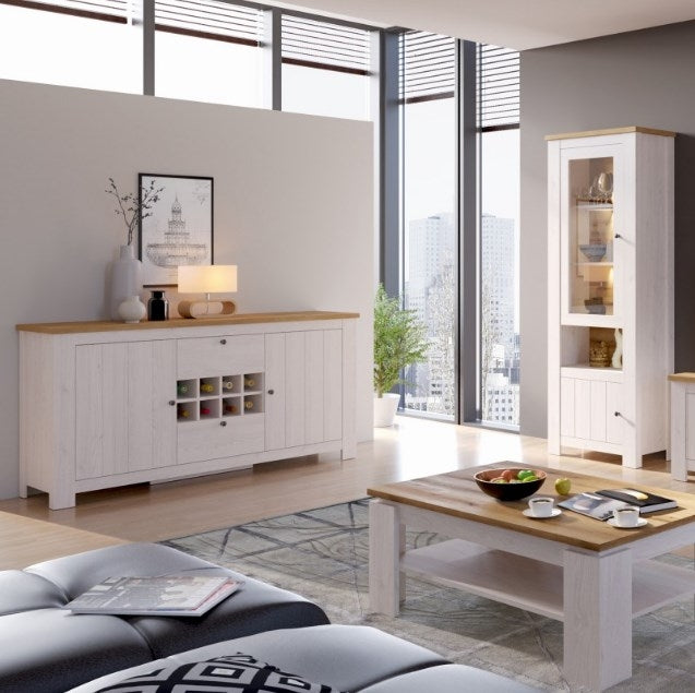 Celesto Dining Table in Oak - 6 Seater
