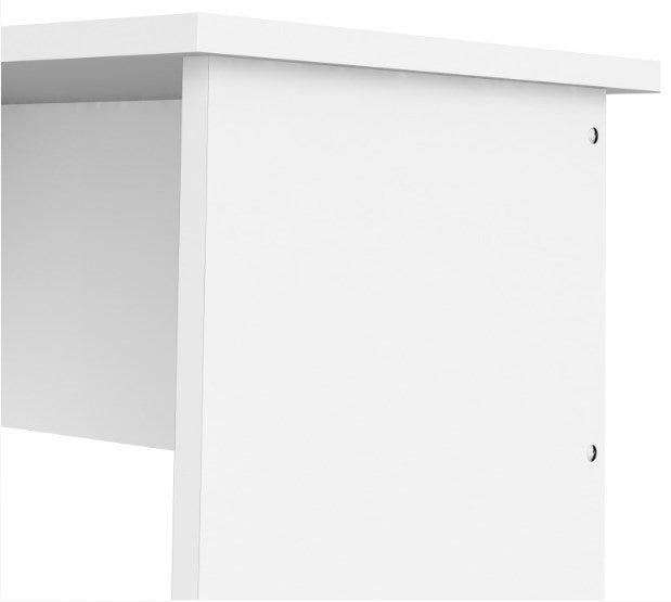 Function Plus 4 Drawer Desk in White