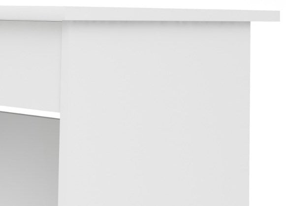 Function Plus Desk 3+1 Handle Free Drawer in White