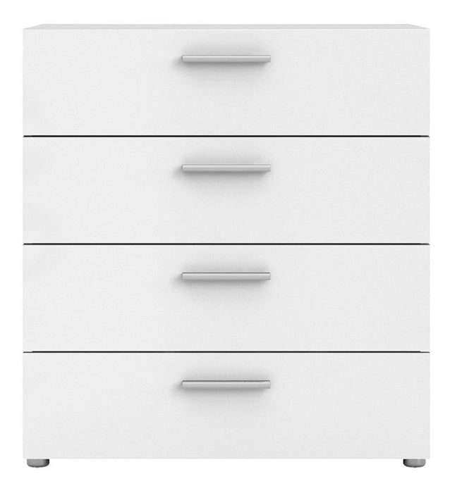 Pepe Chest of 4 Drawer in White