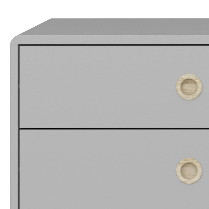 Softline Grey 2+4 Chest of Drawer