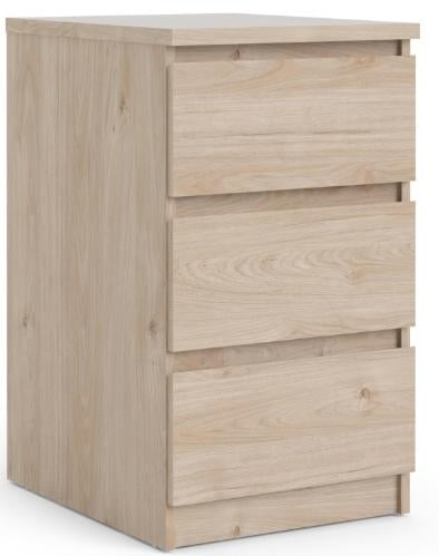 Naia Bedside 3 Drawer in Jackson Hickory Oak