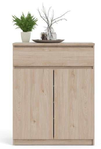 Naia Sideboard 1 Drawer 2 Door in Jackson Hickory Oak