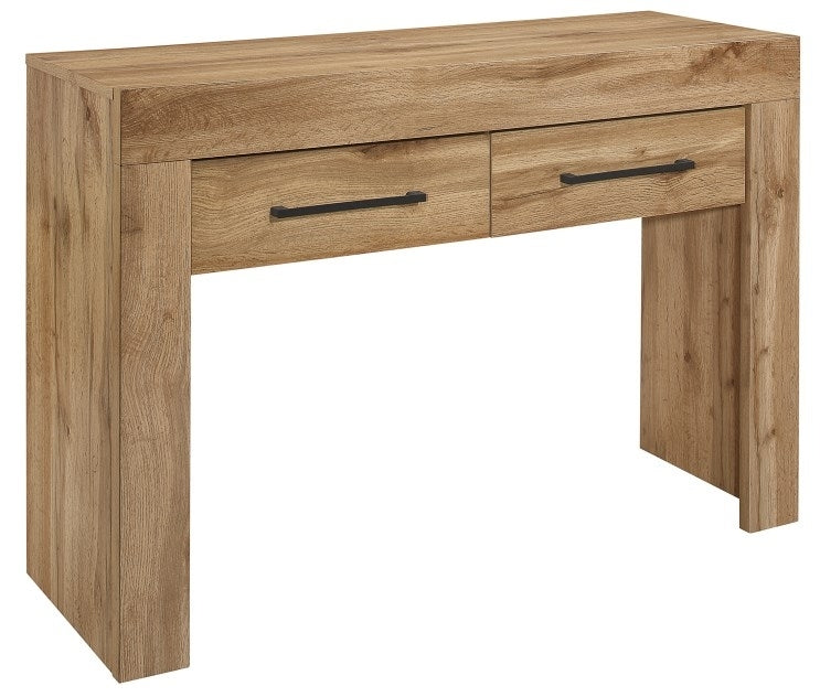 Compton Oak Effect 2 Drawer Console Table