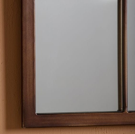 Kelford Bronze Window Mirror - 60cm x 90cm