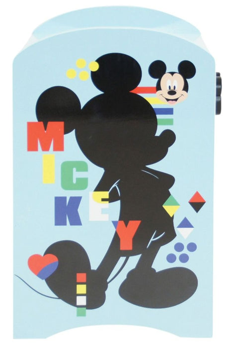 Disney Mickey Mouse Blue 1 Drawer Bedside Cabinet