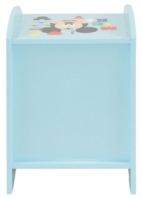 Disney Mickey Mouse Blue 1 Drawer Bedside Cabinet