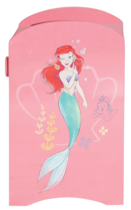 Disney Princess Pink 1 Drawer Bedside Cabinet