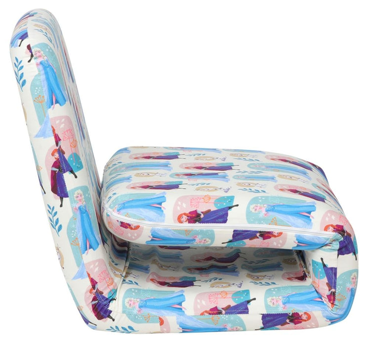 Disney Frozen Multi Coloured Fabric Fold Out Bed Chair