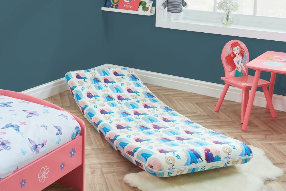 Disney Frozen Multi Coloured Fabric Fold Out Bed Chair