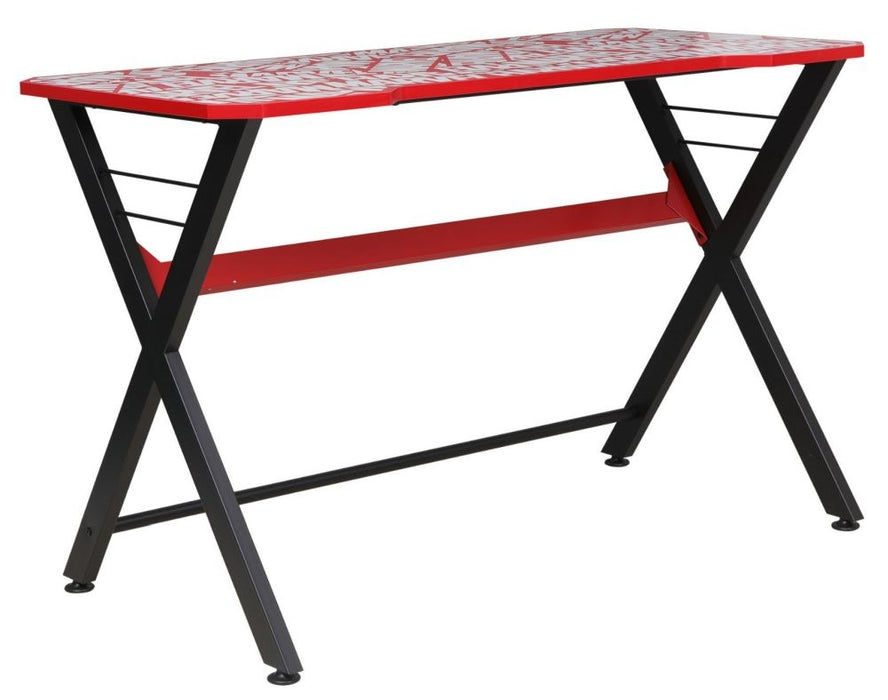 Disney Marvel Red and Black Computer Gaming Desk