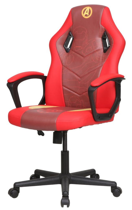 Disney Avengers Red Faux Leather Gaming Chair