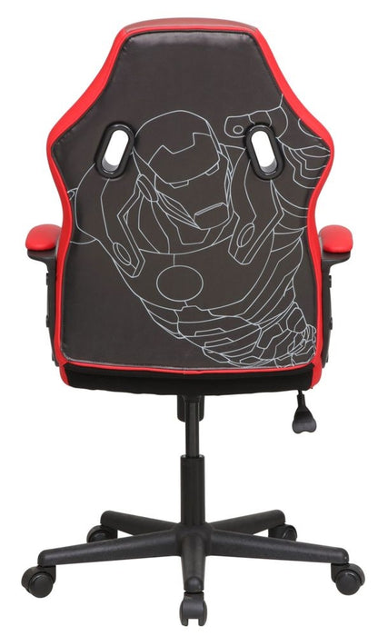 Disney Avengers Red Faux Leather Gaming Chair