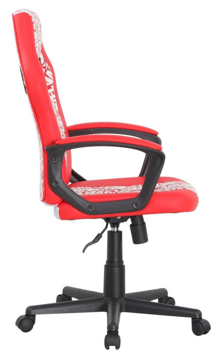 Disney Marvel Red Faux Leather Gaming Chair