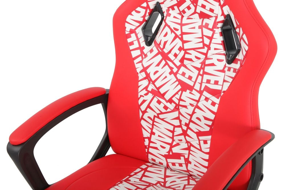 Disney Marvel Red Faux Leather Gaming Chair