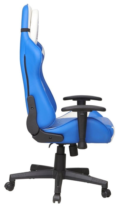 Disney R2D2 Hero Blue and White Faux Leather Gaming Chair