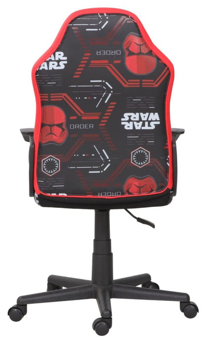 Disney Sith Trooper Patterned Black Faux Leather Gaming Chair