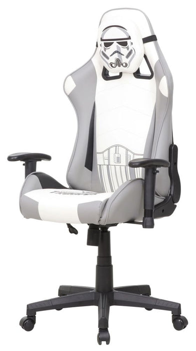 Disney Stormtrooper Hero White Faux Leather Gaming Desk