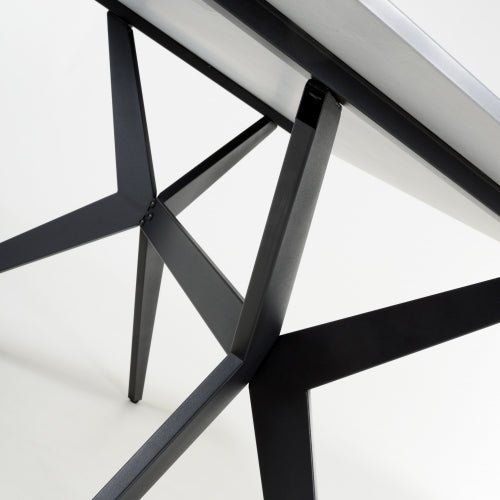 Timor Grey Sintered Stone 120cm Dining Table