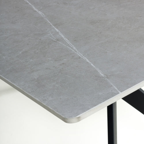 Timor Grey Sintered Stone 160cm Dining Table