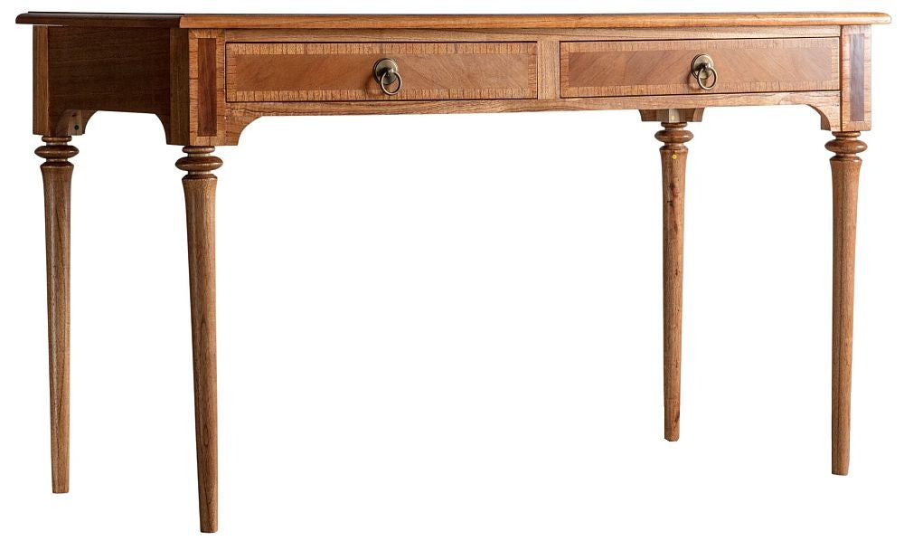 Symphony Mindi Wood Writing Desk - 2 Drawers