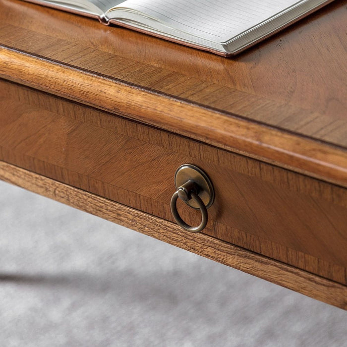 Symphony Mindi Wood Writing Desk - 2 Drawers