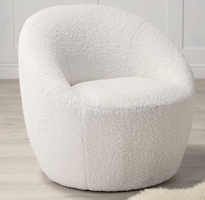 Cocoon Off White Accent Chair