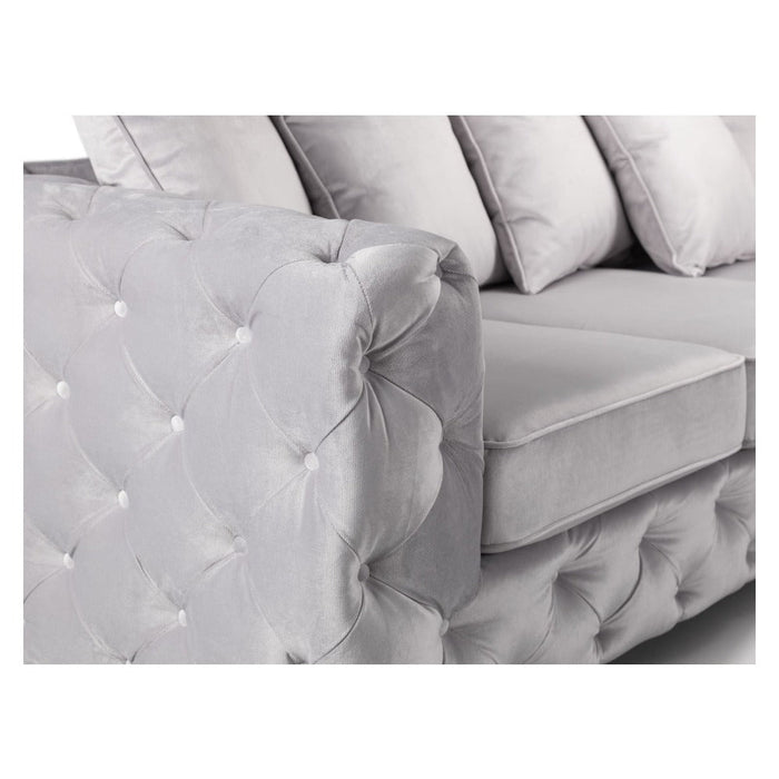 Ankara Silver 2 Seater Sofa